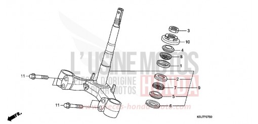 STEERING STEM FES125AB de 2011